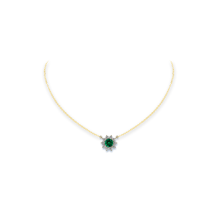 Jewelry image on model
