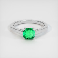 2.28 Ct. Emerald Ring, Platinum 950 1