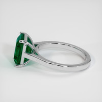 3.32 Ct. Emerald Ring, Platinum 950 4