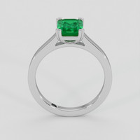 1.72 Ct. Emerald Ring, Platinum 950 3