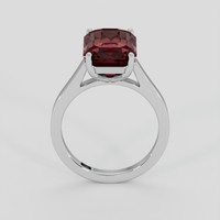 6.74 Ct. Red Almandine Garnet Ring, Platinum 950 3