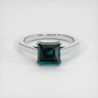 1.63 Ct. Gemstone Ring, Platinum 950 1