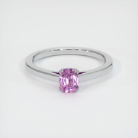 0.51 Ct. Sapphire Ring, Platinum 950 1