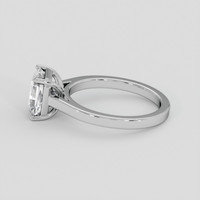 2.44 Ct. White Sapphire Ring, 10K White Gold 4