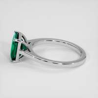 1.93 Ct. Emerald Ring, 18K White Gold 4