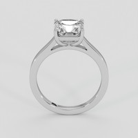 2.44 Ct. White Sapphire Ring, 18K White Gold 3