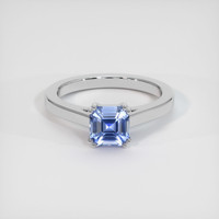 1.16 Ct. Sapphire Ring, 18K White Gold 1
