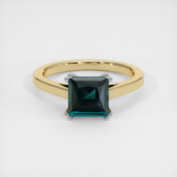 1.63 Ct. Gemstone Ring, 14K White & Yellow 1