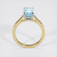 2.50 Ct. Gemstone Ring, 18K White & Yellow 3