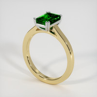 1.43 Ct. Gemstone Ring, 18K White & Yellow 2