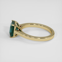 3.08 Ct. Bi Color Sapphire Ring, 10K Yellow Gold 4