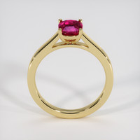 1.20 Ct. Ruby Ring, 14K Yellow Gold 3