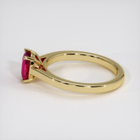 1.20 Ct. Ruby Ring, 14K Yellow Gold 4