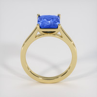 3.26 Ct. Blue Sapphire Ring, 14K Yellow Gold 3