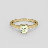 1.20 Ct. Bi Color Sapphire Ring, 14K Yellow Gold 1