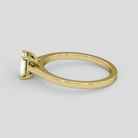 1.20 Ct. Bi Color Sapphire Ring, 14K Yellow Gold 4