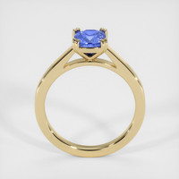 2.93 Ct. Blue Sapphire Ring, 18K Yellow Gold 3