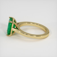 2.36 Ct. Emerald Ring, 18K Yellow Gold 4