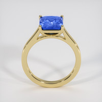3.26 Ct. Blue Sapphire Ring, 18K Yellow Gold 3