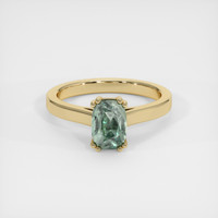 3.20 Ct. Sapphire Ring, 18K Yellow Gold 1