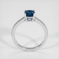 1.29 Ct. Sapphire Ring, Platinum 950 3