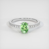 0.90 Ct. Gemstone Ring, Platinum 950 1