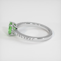 0.90 Ct. Gemstone Ring, Platinum 950 4