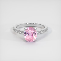 3.04 Ct. Sapphire Ring, Platinum 950 1