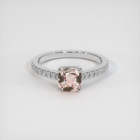 1.08 Ct. Sapphire Ring, Platinum 950 1