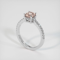1.08 Ct. Sapphire Ring, Platinum 950 2