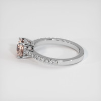 1.08 Ct. Sapphire Ring, Platinum 950 4