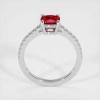 1.37 Ct. Ruby Ring, Platinum 950 3