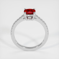 1.26 Ct. Ruby Ring, Platinum 950 3