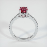 2.02 Ct. Ruby Ring, Platinum 950 3