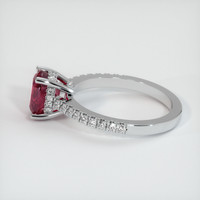 2.02 Ct. Ruby Ring, Platinum 950 4