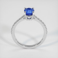 1.27 Ct. Sapphire Ring, Platinum 950 3