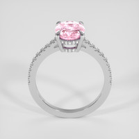 2.03 Ct. Pink Sapphire Ring, Platinum 950 3
