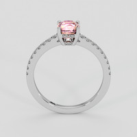 1.06 Ct. Padparadscha Sapphire Ring, Platinum 950 3