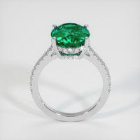 3.70 Ct. Emerald Ring, Platinum 950 3