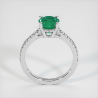 1.29 Ct. Emerald Ring, Platinum 950 3