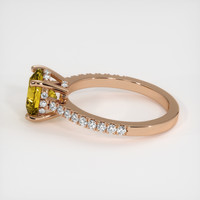 2.10 Ct. Gemstone Ring, 14K Rose Gold 4