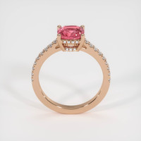1.61 Ct. Sapphire Ring, 18K Rose Gold 3