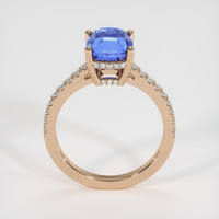 3.39 Ct. Sapphire Ring, 18K Rose Gold 3