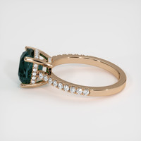 3.53 Ct. Sapphire Ring, 18K Rose Gold 4