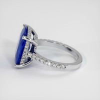13.46 Ct. Sapphire Ring, 14K White Gold 4