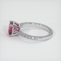 1.80 Ct. Sapphire Ring, 18K White Gold 4
