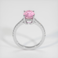 3.04 Ct. Sapphire Ring, 18K White Gold 3