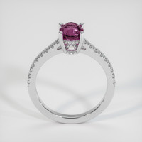 1.52 Ct. Bi Color Sapphire Ring, 18K White Gold 3