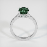 3.01 Ct. Bi Color Sapphire Ring, 18K White Gold 3