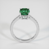 3.08 Ct. Sapphire Ring, 18K White Gold 3